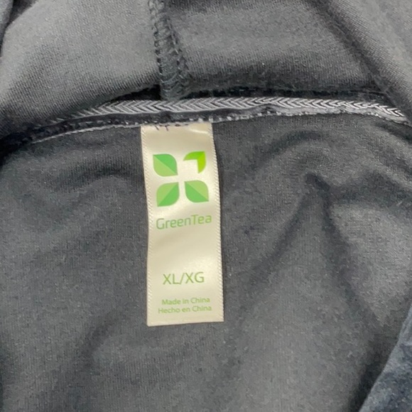 Green Tea women’s velour hoodie, size XL - Picture 4 of 5